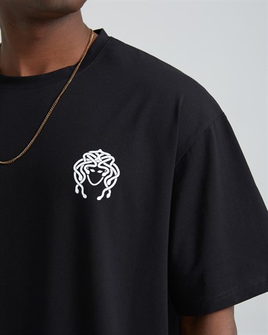 Gorgon Oversize T-Shirt (Siyah)