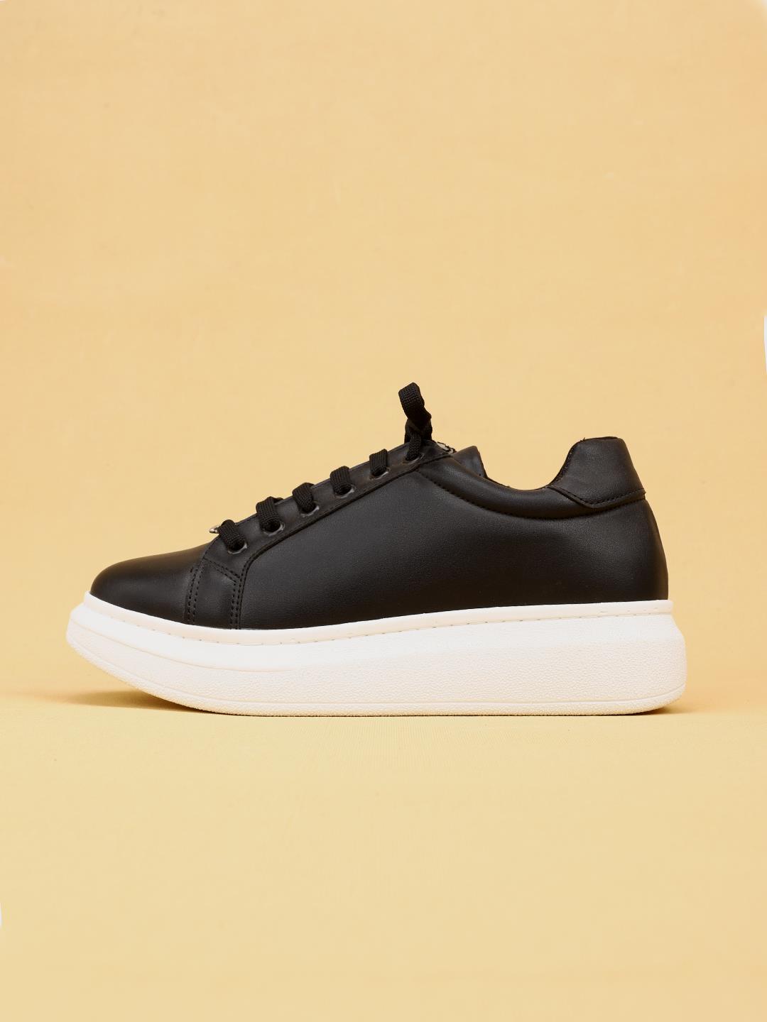 Novy Siyah Kadın Günlük Sneaker