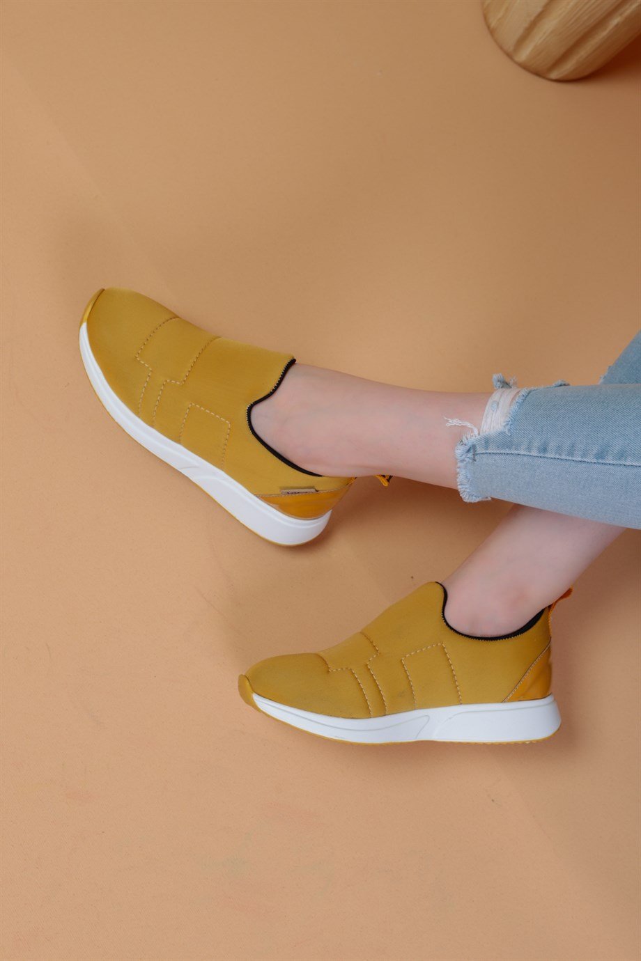 Marek Hardal Renkli Paraşüt Kumaş Kadın Spor Ayakkabı 