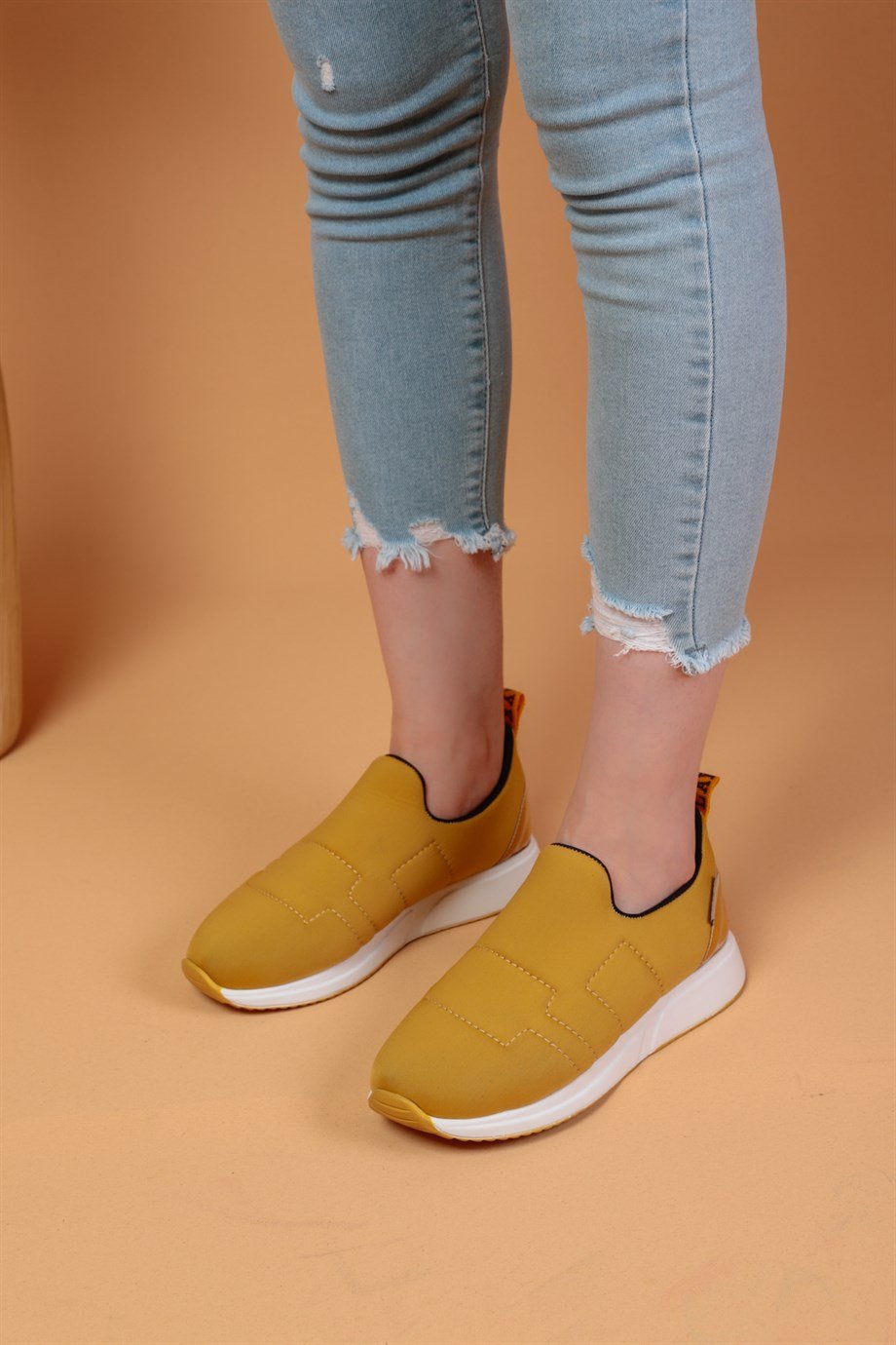 Marek Hardal Renkli Paraşüt Kumaş Kadın Spor Ayakkabı 