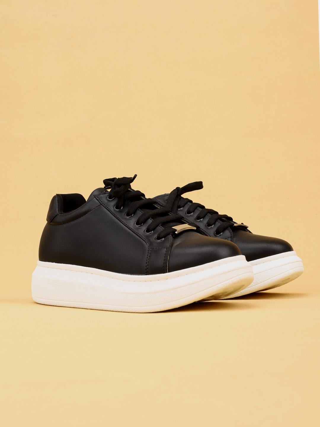 Novy Siyah Kadın Günlük Sneaker