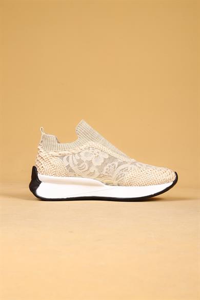 Sora Bej Renkli Yazlık Yürüyüş Ayakkabı