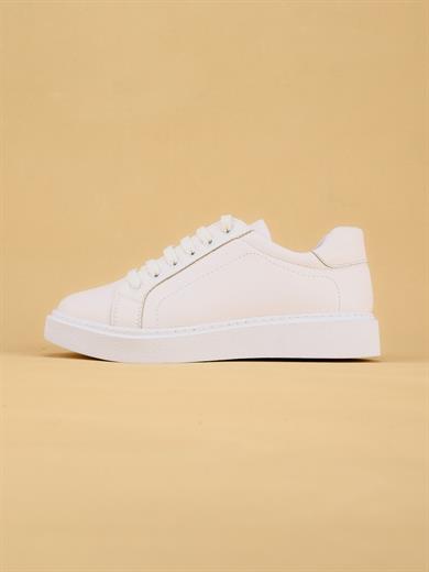 ATTY Rahat Tabanlı Günlük Spor Stil Kadın Beyaz Sneaker Ayakkabı