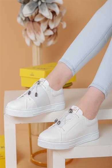 Alvaro Beyaz Renkli Sneaker	
