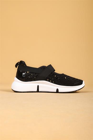 Riva Siyah Renkli Yazlık Yürüyüş Ayakkabı