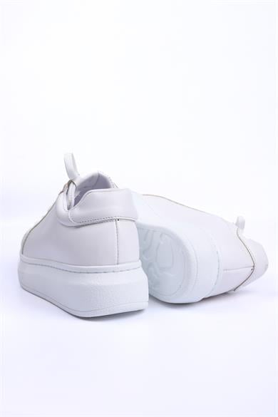 Lovely Beyaz Renkli Kadın Spor Ayakkabı