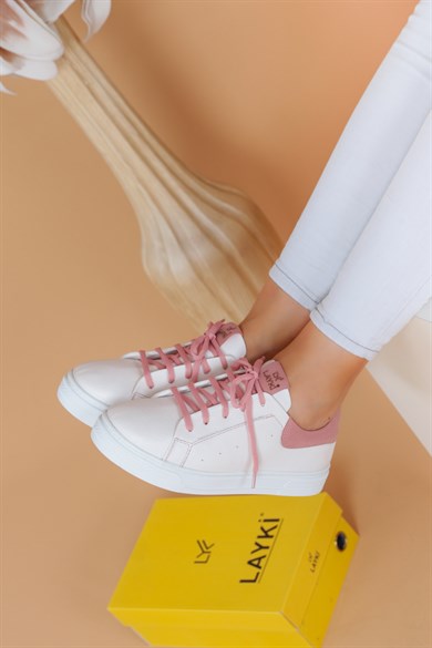 Rocc Beyaz Pudra Kadın Spor Ayakkabı