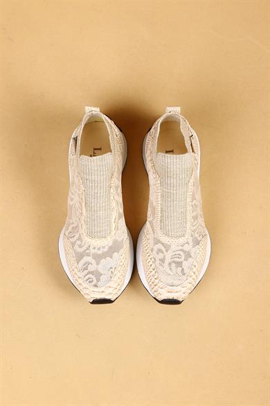 Sora Bej Renkli Yazlık Yürüyüş Ayakkabı