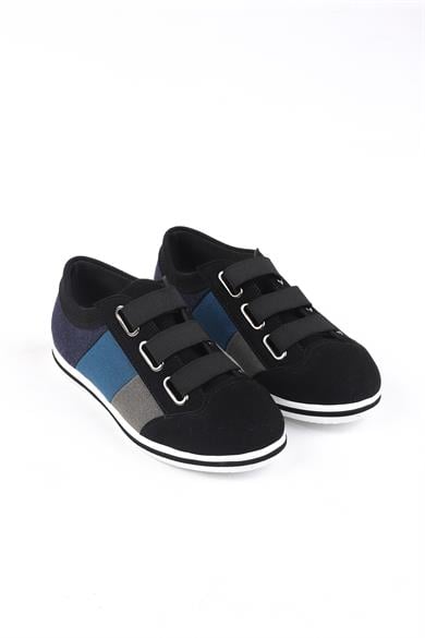 Solero Siyah Renkli Kadın Yürüyüş Ayakkabısı