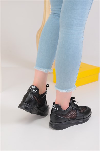 Violet Siyah Renkli Kadın Sneaker