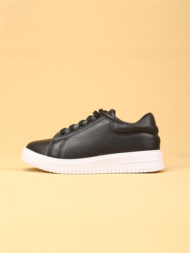 Parvon Beyaz Siyah Renkli Sneaker	