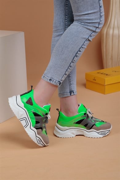Annabel Yeşil Renkli Spor Ayakkabı