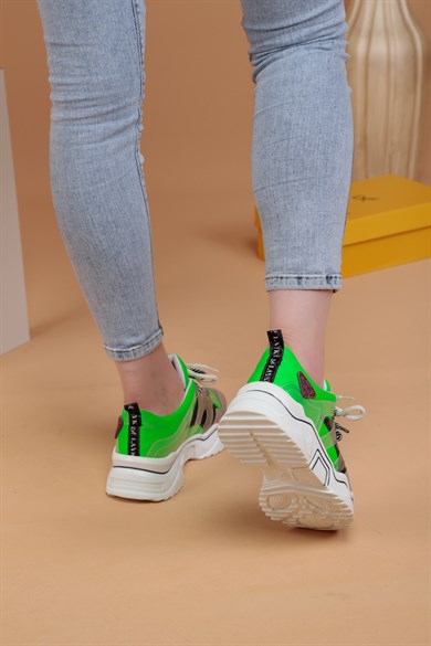 Annabel Yeşil Renkli Spor Ayakkabı