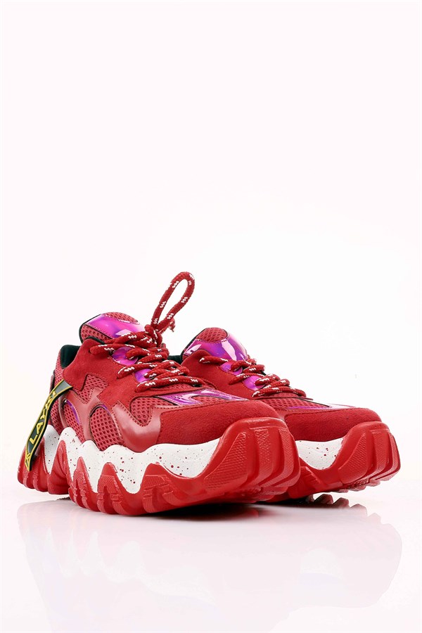 Anora Kırmızı Renkli Kadın Spor Ayakkabı 