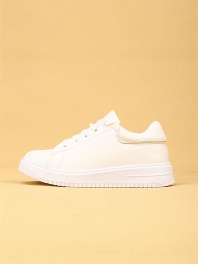 Parvon Beyaz  Renkli Sneaker	
