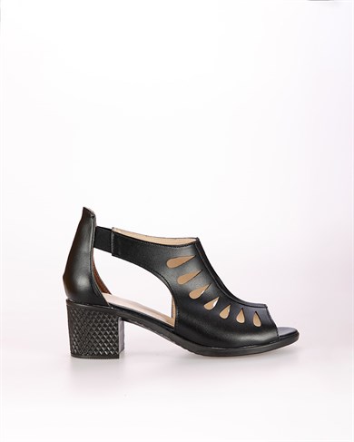 Tammy Siyah Renkli Kadın Topuklu Ayakkabı