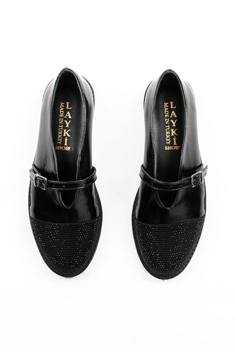 999011850000001laykiKlasiklayki.com | İkarus Siyah Renkli Kadın Klasik Ayakkabı  İkarus Siyah Renkli Kadın Klasik Ayakkabı 