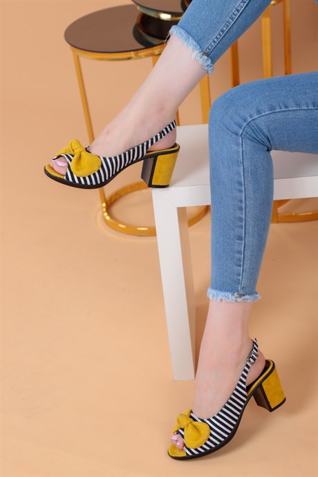 022010260000001laykiKısa Topuklulayki.com | Julia Sarı Renkli Kadın Topuklu Ayakkabı  Julia Sarı Renkli Kadın Topuklu Ayakkabı 