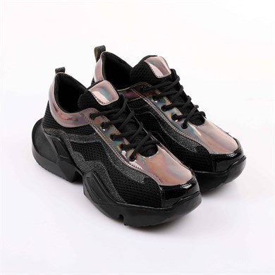 Paloma Siyah Renkli Kadın Sneaker 999052 