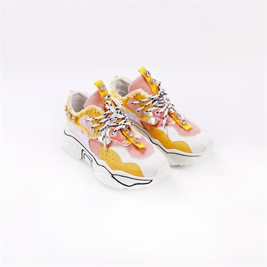 Demian Sarı Renkli Kadın Sneaker 017017 