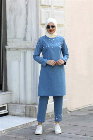 Denim hijab best sale outfit