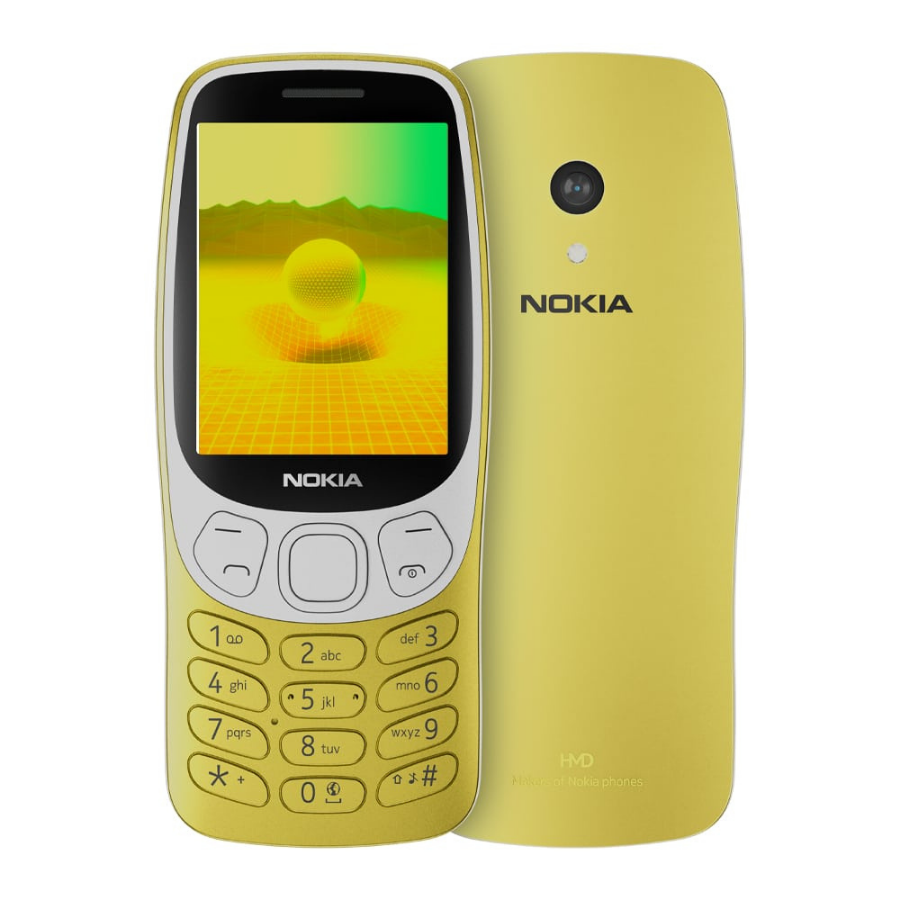 Nokia 3210 (2024), HMD Global tarafından ikonik Nokia 3210 modelinin 25 yıl sonra modernize edilmiş versiyonudur. Yeni model, Grunge Black, Y2K Gold ve Subba Blue renk seçenekleriyle geliyor. 2.4 inç QVGA TFT ekran ile kullanıcılar daha canlı ve net görseller elde ediyor.