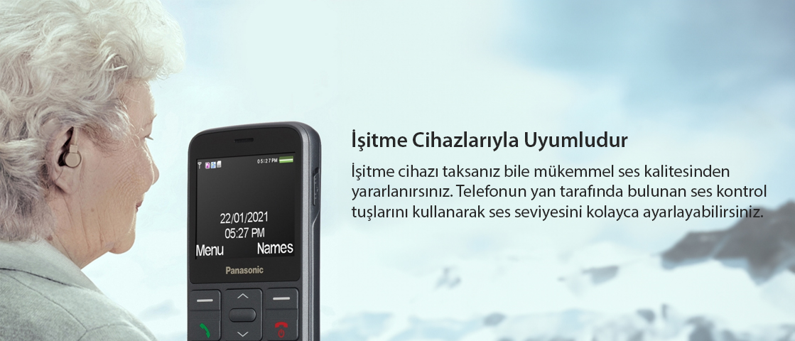 19itme Cihazlanyla Uyumludur 19tme cihazl taksanlz bile mükemmel ses kalitesinden yararlamrslmz. Telefonun yan tarafinda bulunan ses kontrol tu larinl kullanarak ses sevi esini kola ca a arla abilirsi