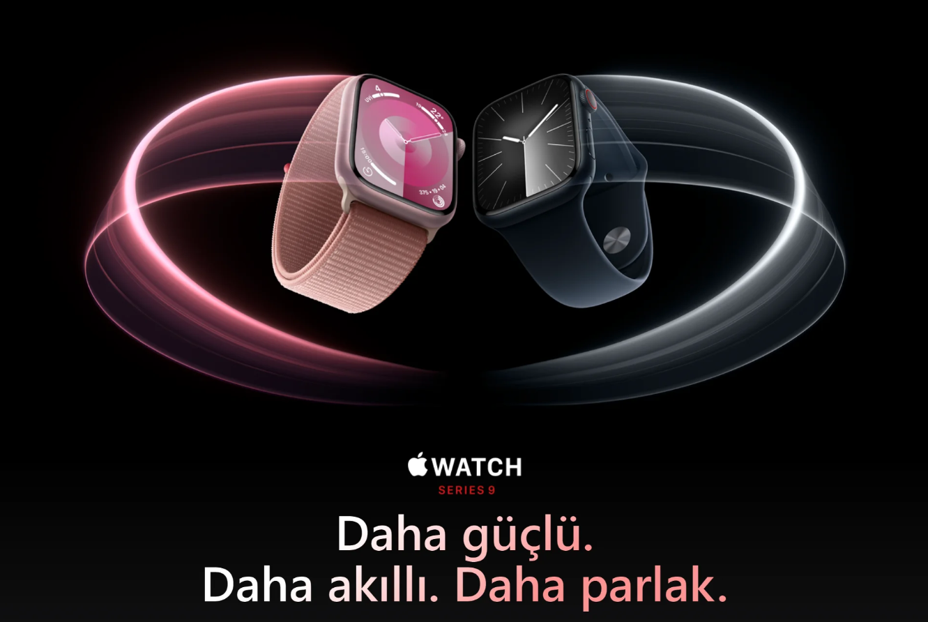 Apple Watch Series 9, güçlü S9 SiP çipi, çift dokunuş hareketi, 2 kat daha parlak ekran, watchOS 10 güncellemesi, sağlık ve fitness takibi, çeşitli bağlantı seçenekleri ve farklı kasa modelleri ile öne çıkıyor. Akıllı Gruplama ile zenginleştirilen kullanıcı deneyimi, yüksek parlaklık seviyeleri ve çeşitli ölçümlerle sağlık kontrolü, Apple Watch Series 9'u kullanıcılar için çekici bir seçenek haline getiriyor.