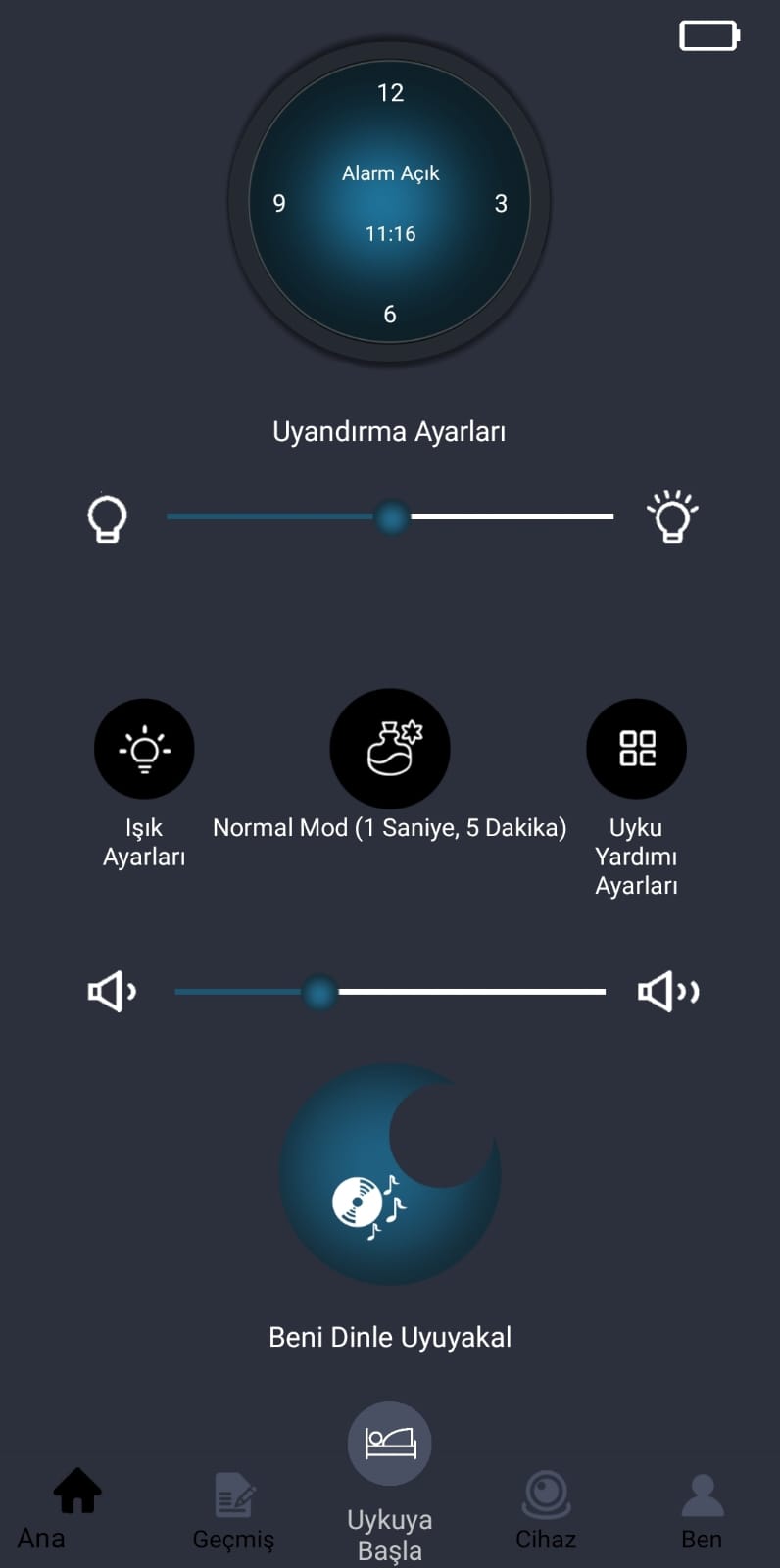 Stobom mini Uygulaması ile Kontrol Sizde   Uygulama ile uyku ve uyandırma senaryolarını, alarm, aromaterapi, ışık ayarlarını kolaylıkla ayarlayabilirsiniz.