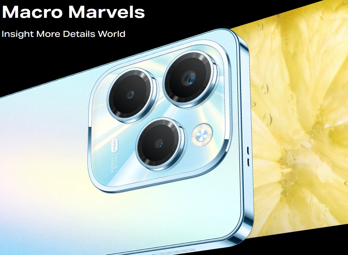 Infinix Hot 40 Pro: Üçlü AI Kamera Sistemi  Infinix Hot 40 Pro'nun 108MP üçlü AI kamera sistemi, yüksek çözünürlüklü ve detaylı fotoğraflar çekmenizi sağlar.      HM6 Sensörü: 0.64 mikron piksellere sahip HM6 sensörü, fotoğraflarınızdaki en küçük detayları bile yakalar.     Resim Düzenleme: Çektiğiniz fotoğrafları kolayca düzenleyebilir ve etkileyici görseller oluşturabilirsiniz.     Keskin ve Net Detaylar: Herhangi bir yakınlaştırma veya kırpma işlemi sonrası bile fotoğraflarınızdaki detaylar net ve keskin kalır.