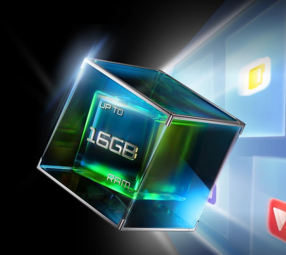 Mega RAM 18 Apps Switching at will Infinix RAM extension technology doubles the original 8GB RAM to an amazing 16GB. Booting faster and allowing more apps to run at the same time. Infinix Hot 40 Pro: Mega RAM Gücü Infinix Hot 40 Pro'nun en etkileyici özelliklerinden biri, genişletilebilir RAM teknolojisi. Bu özellik sayesinde: 16GB'a Kadar RAM: Cihazın orijinal 8GB RAM'i, yazılımsal bir teknikle 16GB'a kadar genişletilebiliyor. Daha Hızlı Açılış: Daha fazla RAM, uygulamaların daha hızlı açılmasını sağlıyor. Çoklu Görev Yeteneği: Birden fazla uygulamayı aynı anda açık tutarak, multitasking deneyiminizi geliştiriyor. Infinix Hot 40 Pro ile daha fazla uygulama ve oyunu aynı anda çalıştırarak, kesintisiz bir kullanım deneyimi yaşayın.