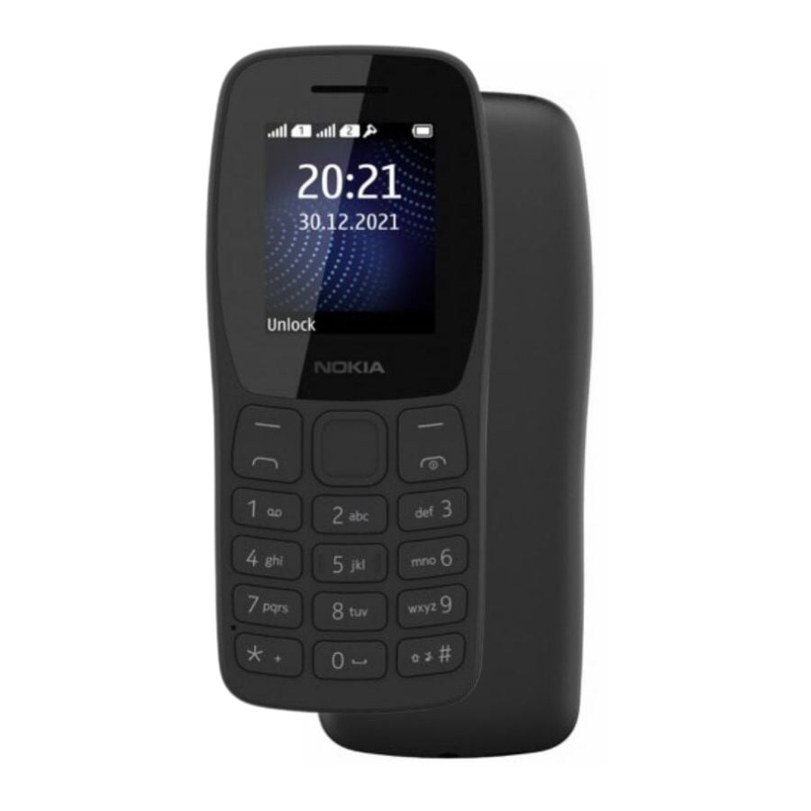Nokia 105 TA-1416 Tuşlu Cep Telefonu Charcoal