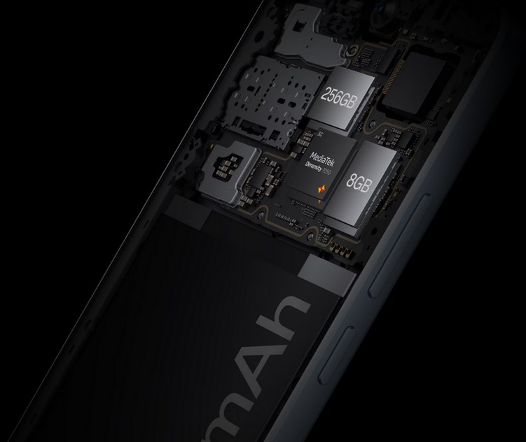   MediaTek Dimensity 7050 ve 256GB Büyük ROM  Next Dimension Performansı  Akıcı, enerji tasarruflu ve 5G'ye hazır olan bu yüksek performanslı platform, 6nm işlemci, devasa RAM ve ROM10 ile birlikte her şeye sahip. Eski çiplerinizi kenara koymanın ve hak ettiğiniz üst düzey performansa sahip olmanın, aynı zamanda sorunsuz çoklu görevlerin ve tüm içeriğiniz için geniş depolama alanının keyfini çıkarmanın zamanı geldi.