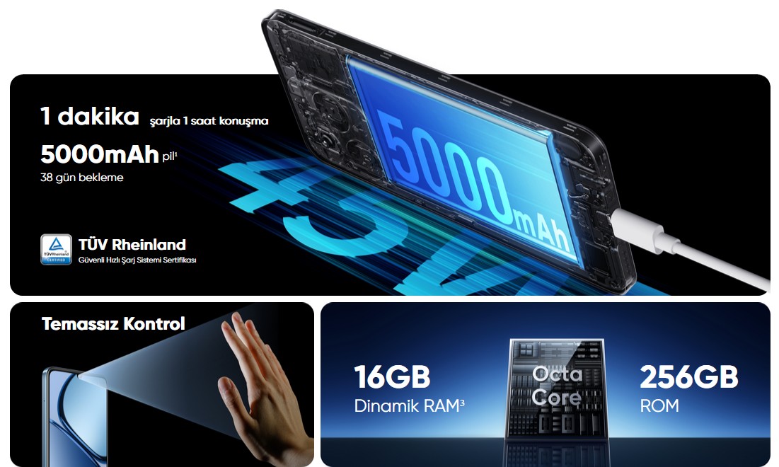 Realme C63 Özellikler