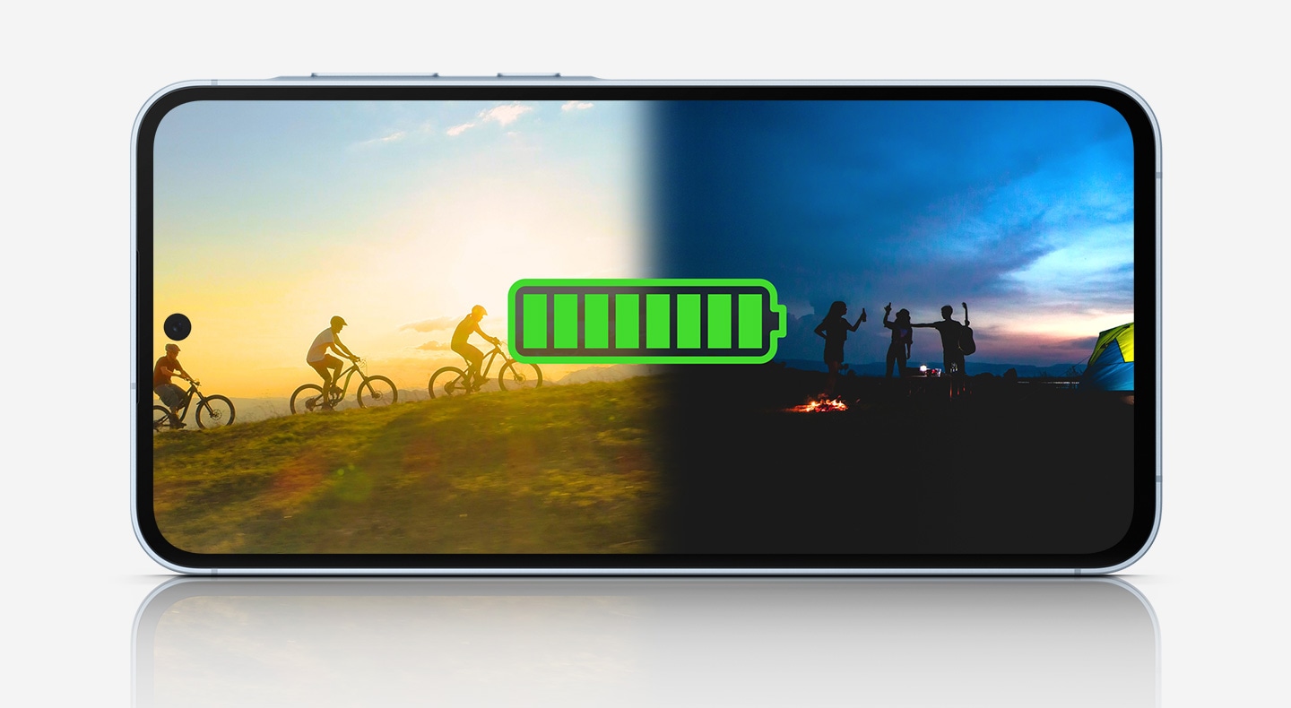  2 gün süren pil ömrüyle gününüze güç katın  5.000 mAh (tipik) Süper Hızlı Şarj özellikli pilimizle sınırsız güç parmaklarınızın ucunda. Daha uzun süre bağlı kalın, daha hızlı şarj edin ve hayatı kendi tercihlerinize göre yaşayın.