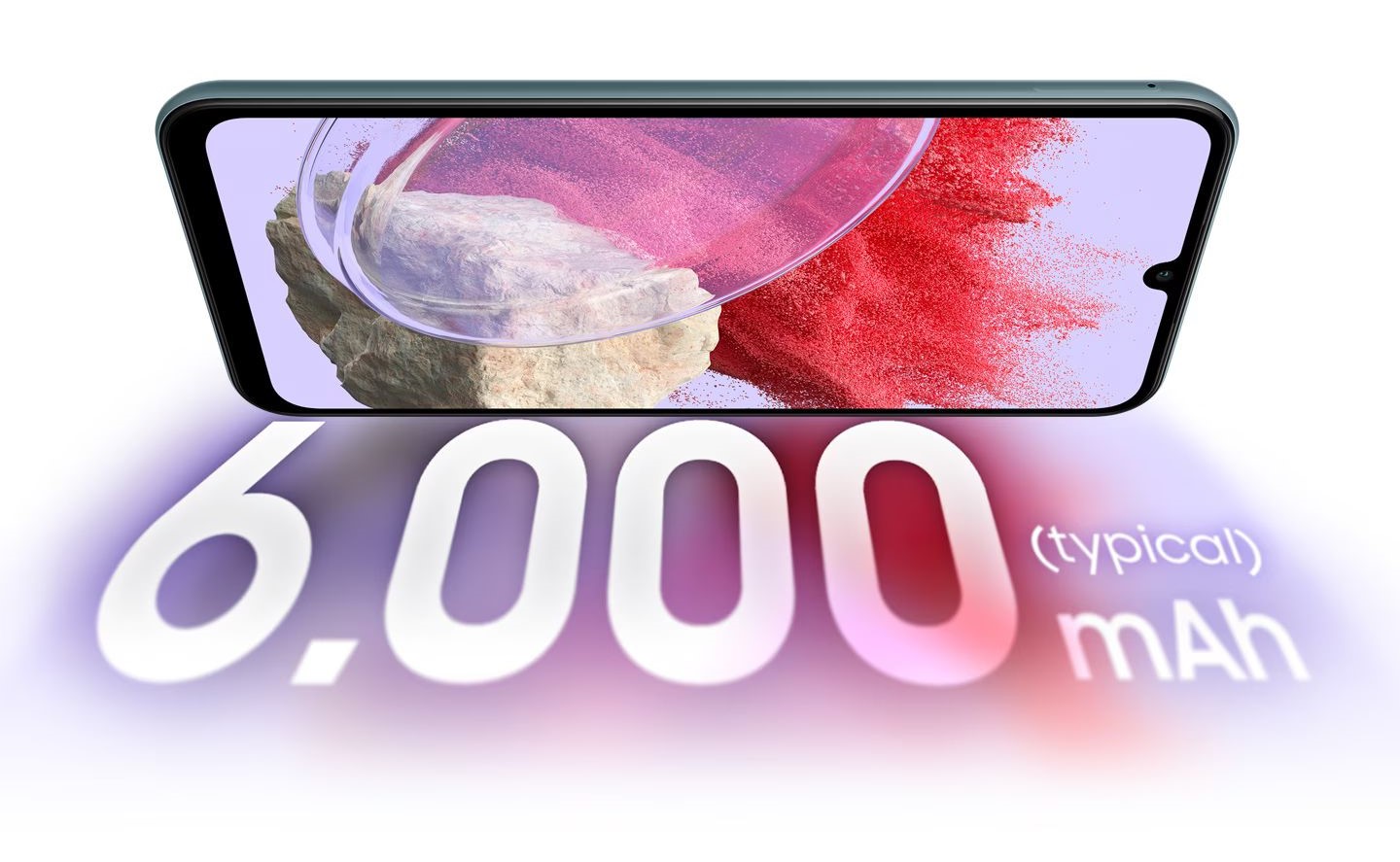 Uzun ömürlü pille geride kalmaya son 6.000 mAh Pil + Süper Hızlı Şarj  6.000 mAh Pil, her şarjla daha uzun kullanım sunar. Şarjınız tükendiğinde Süper Hızlı Şarj ile hemen geri dönün ve uyumlu güç tasarrufu özelliğiyle pil kullanımınızı optimize edin.