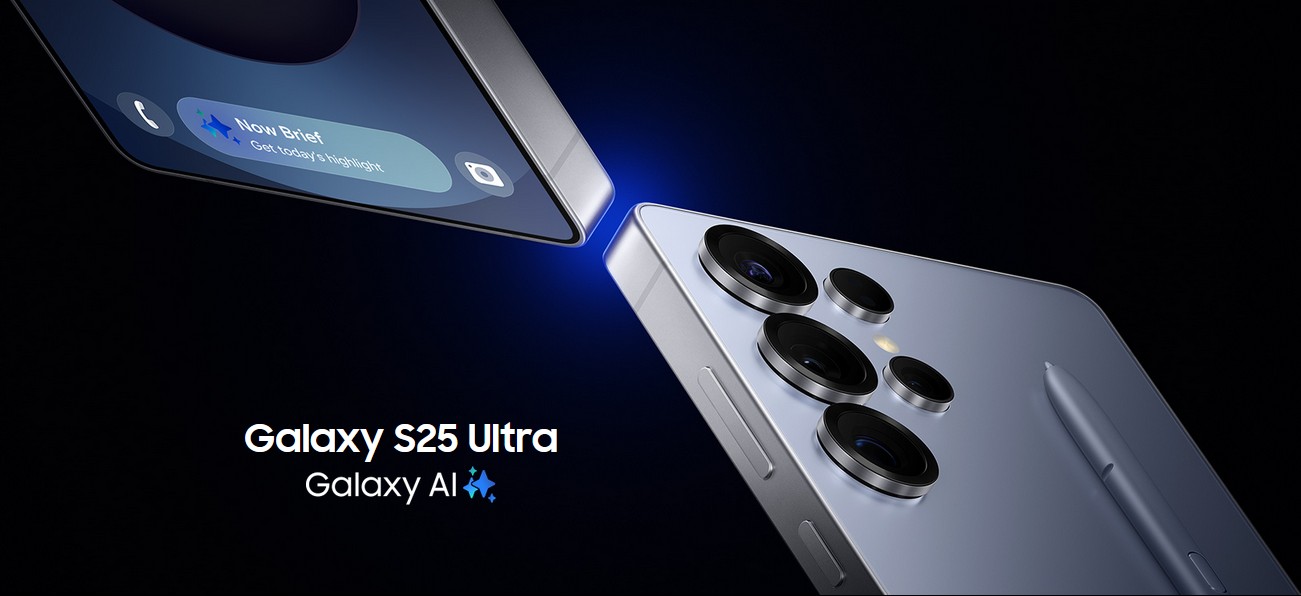 Güçlü titanyum çerçeveli Galaxy S25 Ultra her koşulda dayanıklıdır.