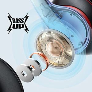 BassUp   Özel teknoloji, güçlü ses vuruşu eklemek için sesinizin bas frekanslarının gerçek zamanlı analizini ve geliştirmesini sağlar.