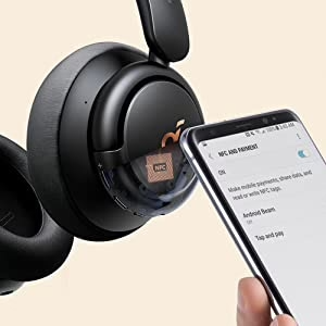 Hızlı Eşleştirme   Life Q30 aktif gürültü önleyici kulaklıklar NFC Eşleştirme ile uyumludur, bağlanmak için Android telefonunuzu sağ kulaklığa dokundurmanız yeterlidir.