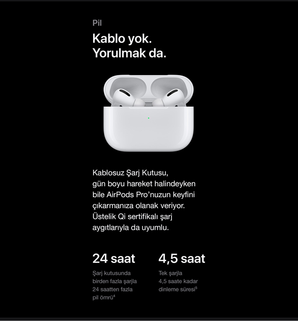 Apple Airpods Bluetooth Kulaklık MWP22TU/A (Apple Türkiye Garantili) kablo da yok yorulmakta