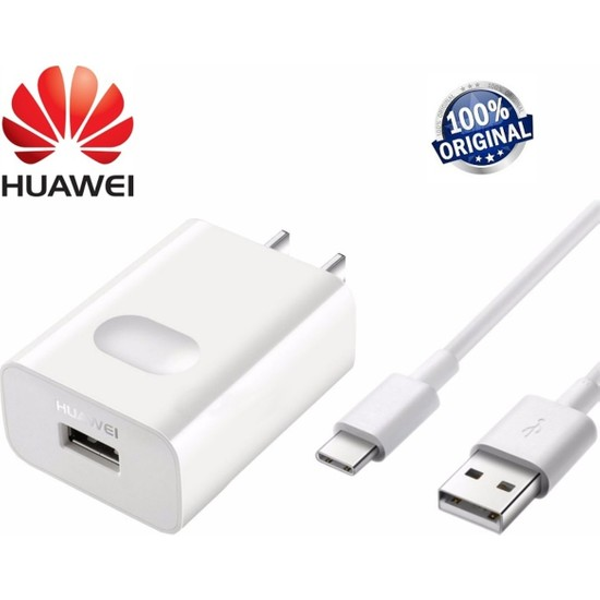 Huawei Quickcharge 18W Hızlı Şarj Adaptörü + Type-C Kablo 9V2A