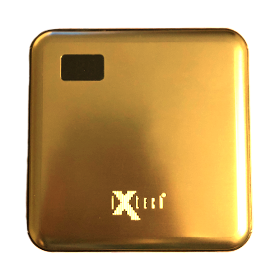 ıxtech IX-PB010 Powerbank 10000 mAh Gold digital göstergeli