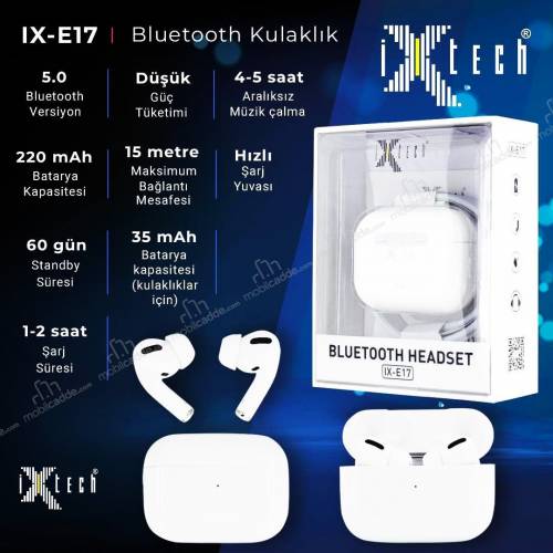 ixtech Bluetooth Kulaklık