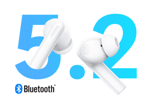Bluetooth 5.2 ile Düşük Gecikme ve YÜksek Kararlılık   Oppo'nun kendi geliştirdiği bluetooth bağlantı özelliği sayesinde, sesler her zaman senkronize olur ve aramalarınız, görüşmeleriniz kesintiye uğramaz.