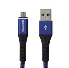Rova Micro USB 2.4A Hızlı Şarj Kablosu 120 cm mavi telefondukkani.com.tr den satın alabilirsiniz.