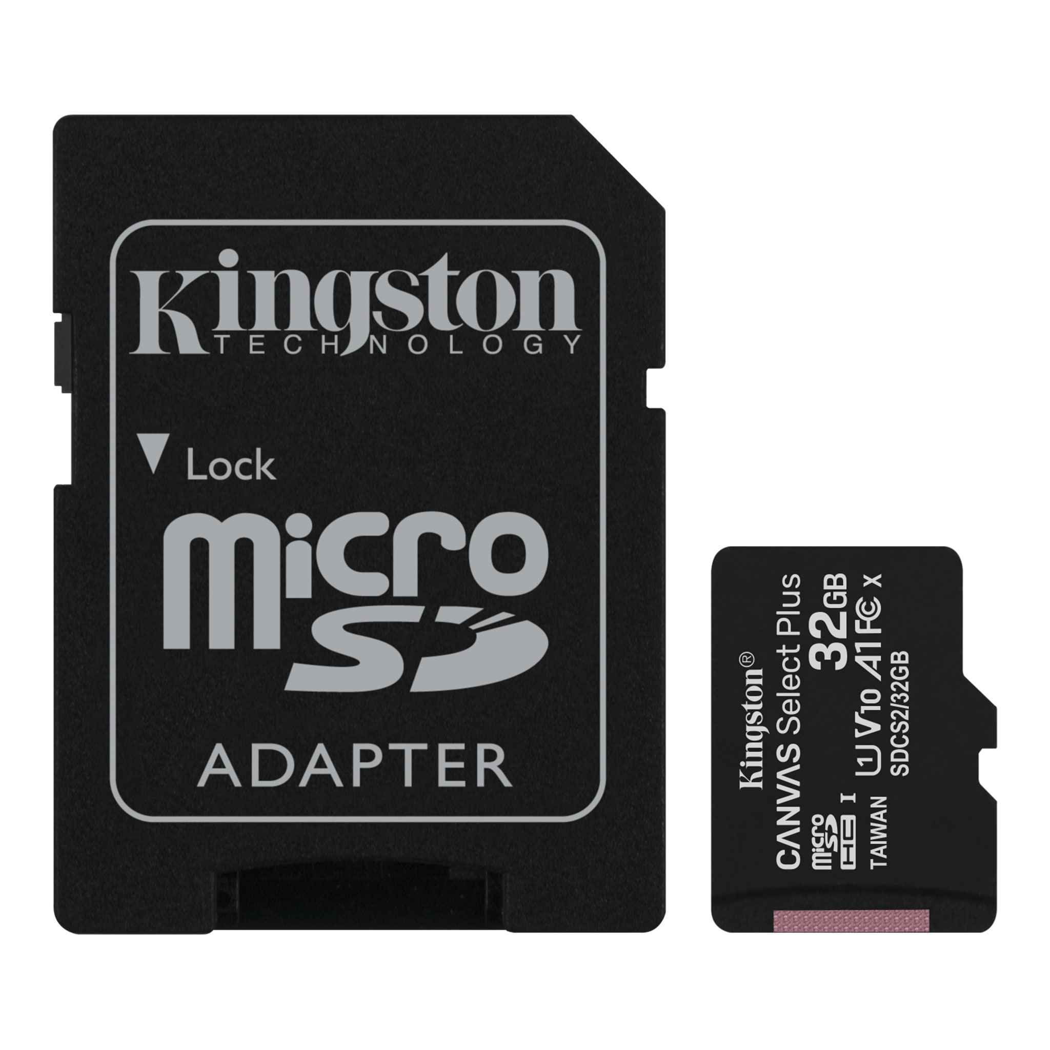 Kingston Canvas Select Plus 32 GB  100MB Sd Kart  Canvas Select Plus microSD Hafıza Kartı  Kingston Canvas Select Plus microSD kartı, Android cihazlarla uyumludur ve A1 sınıfı performans ile tasarlanmıştır. Uygulamaların daha hızlı yüklenmesini ve görüntülerin ve videoların çekilmesi için yüksek hızlarda ve 512GB1’a varan birden fazla kapasitede sunulmaktadır. Yüksek performans, hız ve dayanıklılığa sahip Canvas Select Plus microSD, yüksek çözünürlüklü fotoğrafların çekilmesi ve işlenmesinde ya da Full HD videoların çekilmesi ve düzenlenmesinde güvenilirlik sağlayacak şekilde tasarlanmıştır. Kingston Canvas kartlarının, en zorlu ortamlara ve koşullara karşı dayanıklılığı test edilmiştir. Yani fotoğraflarınızın, videolarınızın ya da diğer dosyalarınızın güvende olacağından emin olarak istediğiniz yere götürebilirsiniz. Ömür boyu garantili olarak sunulmaktadır. 