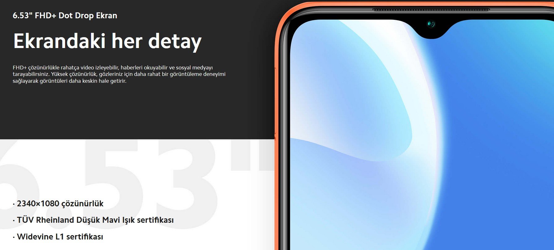 Xiaomi Redmi 9T 128 Gb + 4 Gb Ram Cep Telefonu