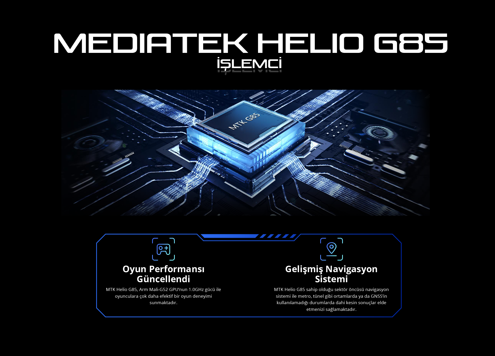 Mediatek Helio G85 İşlemci