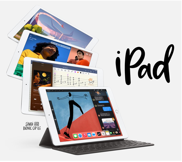 Apple İPad 8. Nesil 32 GB 10.2'' Wifi Tablet Pc muhteşem becerileri son derece kolay ve çok yönlü bir kullanım deneyimiyle birleştiriyor. güçlü A12 bionicçip.