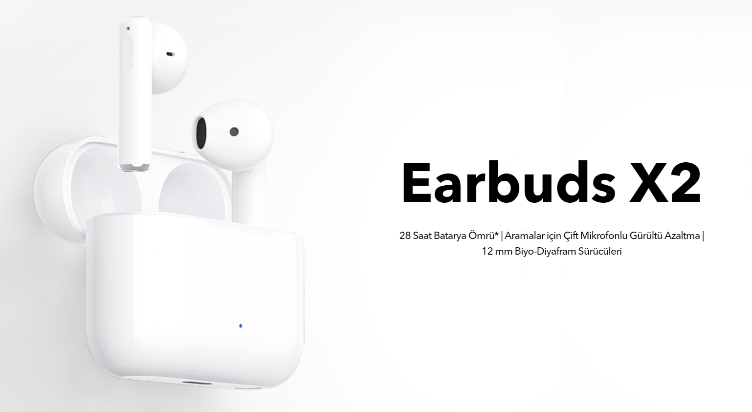 Honor Choice Earbuds X2 Kablosuz Bluetooth Kulakiçi Kulaklık Siyah